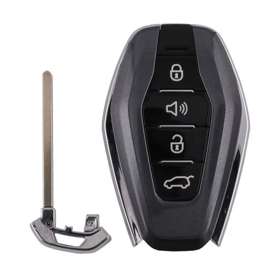 Used Jetour Original Smart Remote Key 3+1 Buttons 433MHz 46 Chip Black Color High Quality Best Price | Emirates Keys