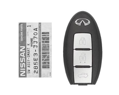 Brand New Infiniti G35 2010 Genuine/OEM Smart Key Remote 3 Buttons 433MHz PCF7952A Transponder 285E3-JJ70A, 285E3-JJ70E OEM Box | Emirates Keys