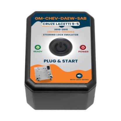 New GMC Chevrolet Daewoo Saab Cruze Lacetti 9-5 2010-2015 Steering Lock Emulator Simulator With Lock Sound - No Programming Required | Emirates Keys