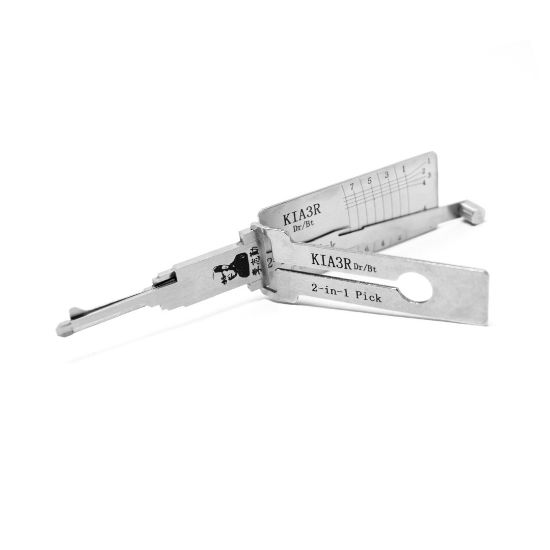 New Original Lishi 2-in-1 Pick Decoder Tool KIA3R DR / BT For Old KIA Carnival Rio The tools we supply are from the original manufacturer | Emirates Keys