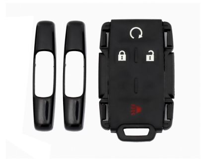 NEW GMC Chevrolet 2015 Remote Key Shell 4 Button Black Color Aftermarket