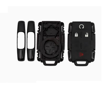 NEW GMC Chevrolet 2015 Remote Key Shell 4 Button Black Color Aftermarket