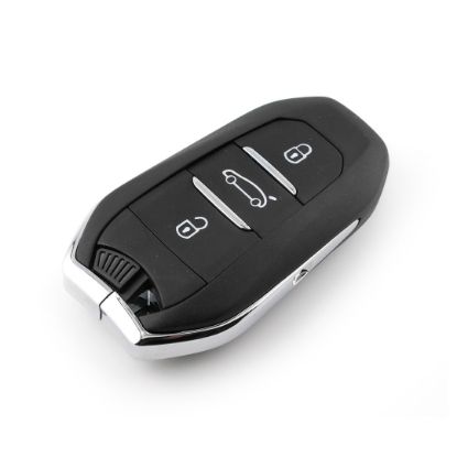New Aftermarket Peugeot Citroen DS Smart Remote Key Shell 3 Button Trunk HU83 Blade for Xhorse Board | Emirates Keys