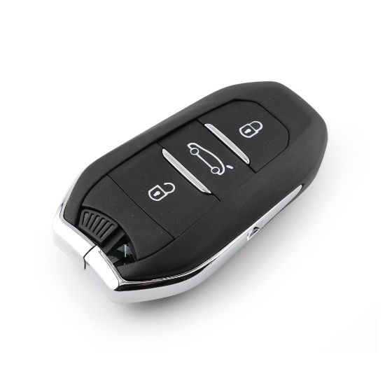 New Aftermarket Peugeot Citroen DS Smart Remote Key Shell 3 Button Trunk VA2 Blade for Xhorse Board | Emirates Keys