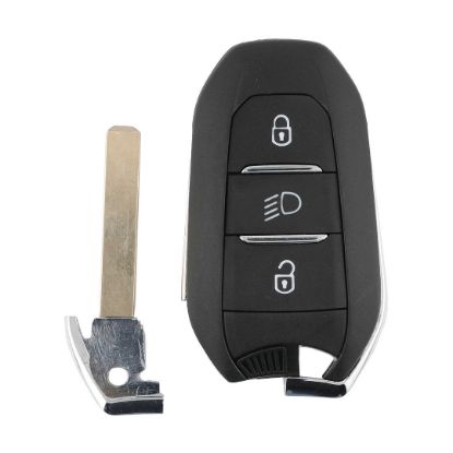 New Aftermarket Peugeot Citroen DS Smart Remote Key Shell 3 Button Light VA2 Blade for Xhorse Board | Emirates Keys