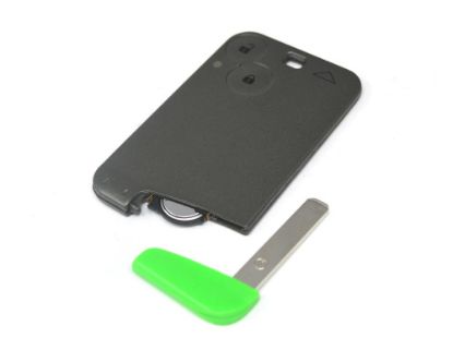 NEW Renault Laguna2 Remote Key Card 2 Buttons 433MHz ID47 Transponder Silver Color High Quality Best Price - MK3 Products | Emirates Keys