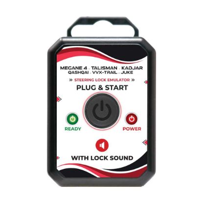 Renault Talisman Megane4 Kadjar - Nissan X-Trail Qashqai Steering Lock Emulator Simulator