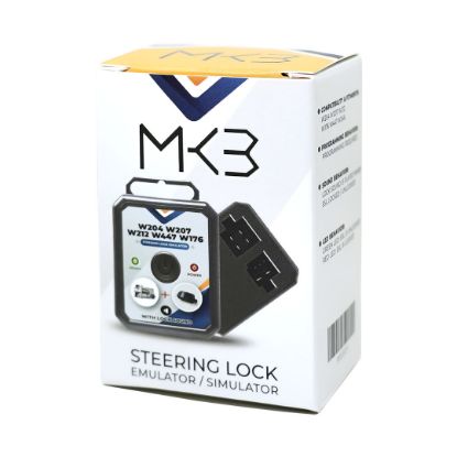 Easy to install MB Universal Emulator , New Mercedes Benz W204 W207 W212 W176 W447 W246 ESL / ELV Steering Lock Simulator Emulator With Lock Sound | Emirates Keys