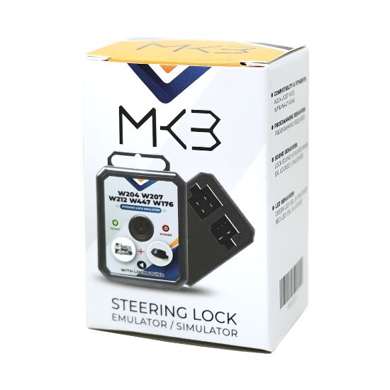 Easy to install MB Universal Emulator , New Mercedes Benz W204 W207 W212 W176 W447 W246 ESL / ELV Steering Lock Simulator Emulator With Lock Sound | Emirates Keys