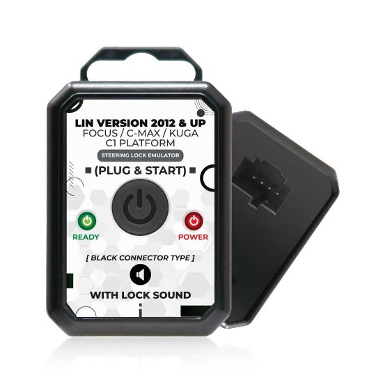 Ford Emulator - Focus Emulator C-Max Kuga C1 Platform 2012 & UP Steering Lock Simulator Emulator With Lock Sound