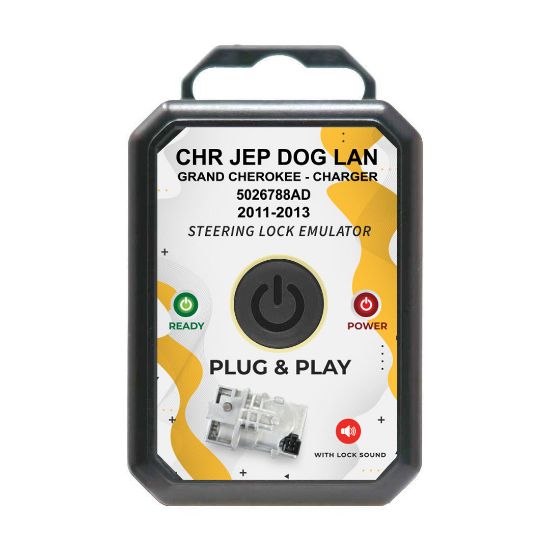 New Chrysler Emulator - Jeep Emulator - Grand Cherokee Emulator - Dodge Emulator - 2011-2013 Steering Lock Emulator Simulator with Lock Sound Plug and Play - MK3 Emulators | Emirates Keys