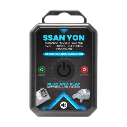 New SsangYong Korando - Musso - Actyon - Tivoli  - Torres - G4 Rexton Steering Lock Emulator Simulator With Lock Sound | Emirates Keys