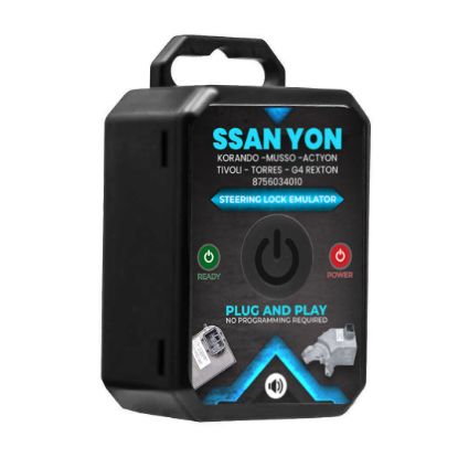 New SsangYong Korando - Musso - Actyon - Tivoli  - Torres - G4 Rexton Steering Lock Emulator Simulator With Lock Sound | Emirates Keys