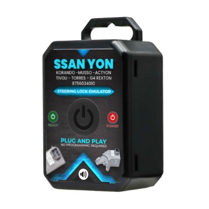 New SsangYong Korando - Musso - Actyon - Tivoli  - Torres - G4 Rexton Steering Lock Emulator Simulator With Lock Sound | Emirates Keys