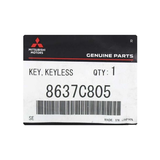 New Mitsubishi Outlander 2012-2021 Genuine / OEM Smart Remote Key 2 Buttons 433MHz OEM Part Number: 8637C805 | Emirates Keys