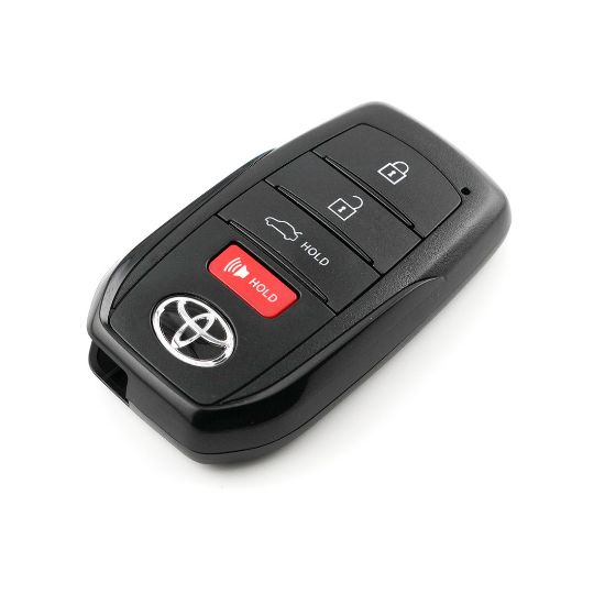 New Corolla 2023 Genuine / OEM Smart Remote Key 3+1 Button 314.35/ 312.11MHz OEM Part Number: 8990H-02470 / 8990H-02350 | Emirates Keys
