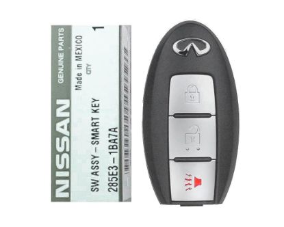 Brand New Infiniti FX35 2008 Genuine/OEM Smart Key Remote 3 Buttons 315MHz 285E3-1BA7A 285E31BA7A / FCCID: KR55WK49622 OEM Box | Emirates Keys