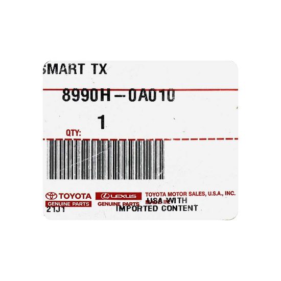 New Toyota Corolla Cross 2022 Genuine / OEM Smart Remote Key 2+1 Buttons 315MHz OEM Part Number: 8990H-0A010 - FCC ID: HYQ14FBW | Emirates Keys