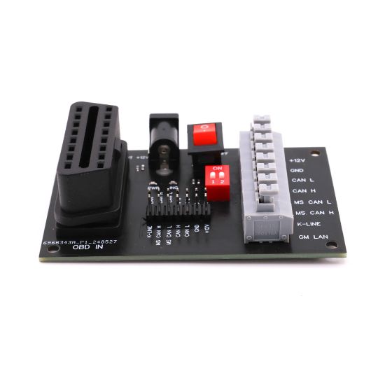 New GromCalcTool Bench Switch Board Adapter for connecting SRS ODO modules GProg Pro - On the table - with adapter ELS27, J2534 | Emirates Keys