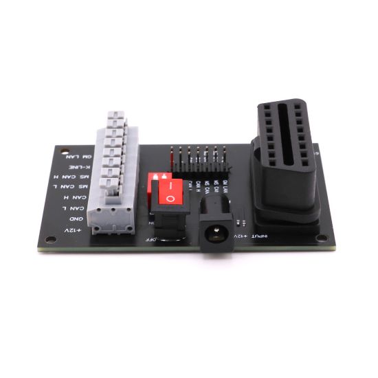 New GromCalcTool Bench Switch Board Adapter for connecting SRS ODO modules GProg Pro - On the table - with adapter ELS27, J2534 | Emirates Keys