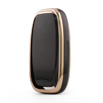 New Aftermarket Nano High Quality Cover For Audi Remote Key 4 Button Black Color Audi-A11J4 | Emirates Keys
