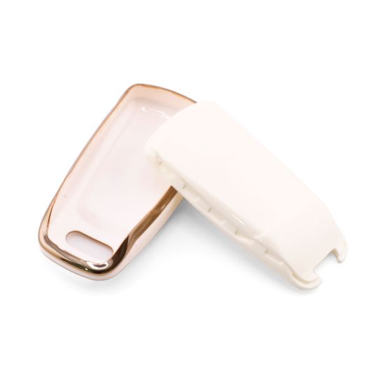New Aftermarket Nano High Quality Cover For Audi Remote Key 4 Button White Color Audi-B11J4 | Emirates Keys