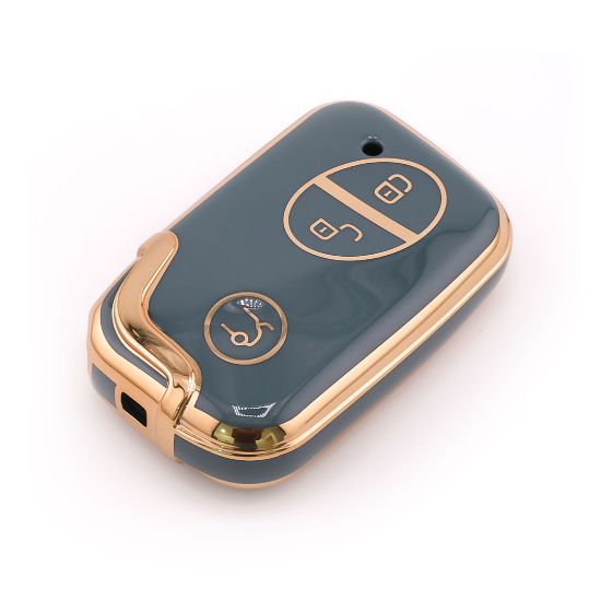 New Aftermarket Nano High Quality Cover For BYD Remote Key 3 Button Gray Color BYD-E11J3B | Emirates Keys
