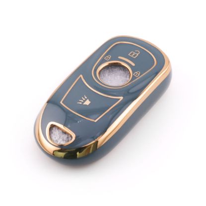 New Aftermarket Nano High Quality Cover For Buick Remote Key 4 Button Gray Color BK-A11J4B | Emirates Keys