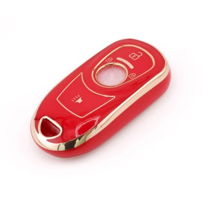 New Aftermarket Nano High Quality Cover For Buick Remote Key 4 Button Red Color BK-A11J4B | Emirates Keys