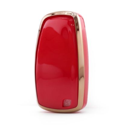 New Aftermarket Nano High Quality Cover For Ford Remote Key 4 Button Red Color Ford-B11J4B | Emirates Keys