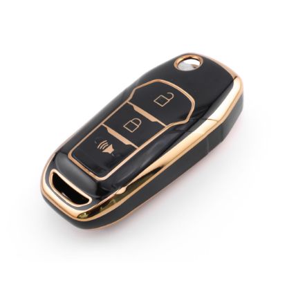 New Aftermarket Nano High Quality Cover For Ford Remote Key 3 Button Black Color Ford-F11J3B | Emirates Keys