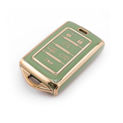 New Aftermarket Nano High Quality Cover For Jeep Remote Key 6 Button Green Color Jeep-E11J6 | Emirates Keys