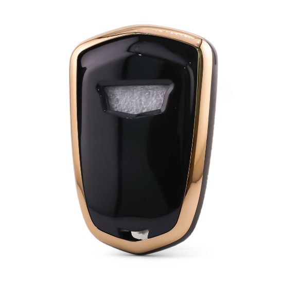 New Aftermarket Nano High Quality Cover For Cadillac Remote Key 6 Button Black Color CDLC-A11J6 | Emirates Keys