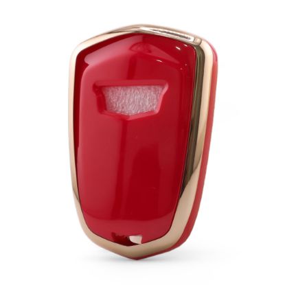 New Aftermarket Nano High Quality Cover For Cadillac Remote Key 6 Button Red Color CDLC-A11J6 | Emirates Keys
