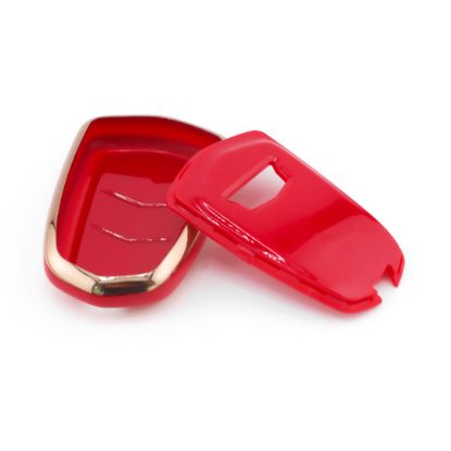 New Aftermarket Nano High Quality Cover For Cadillac Remote Key 6 Button Red Color CDLC-A11J6 | Emirates Keys