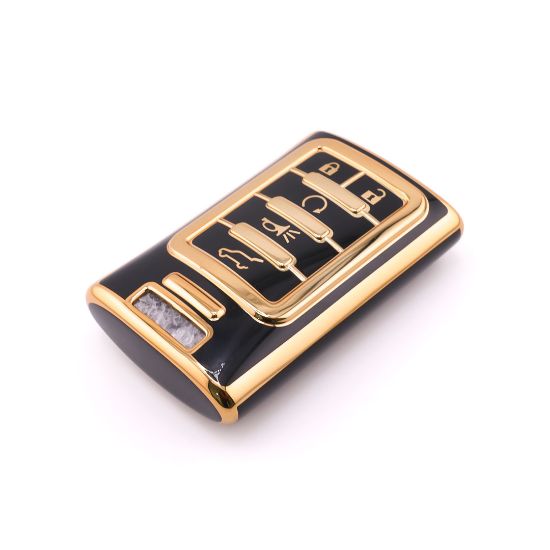 New Aftermarket Nano High Quality Cover For Cadillac Remote Key 5 Button Black Color CDLC-C11J5A | Emirates Keys