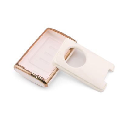 New Aftermarket Nano High Quality Cover For Cadillac Remote Key 5 Button White Color CDLC-C11J5B | Emirates Keys