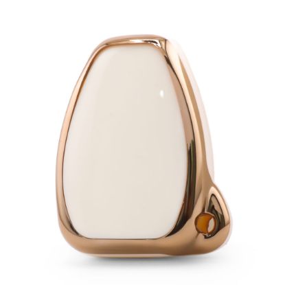 New Aftermarket Nano High Quality Cover For Chrysler Remote Key 2 Button White Color CRSL-A11J2 | Emirates Keys