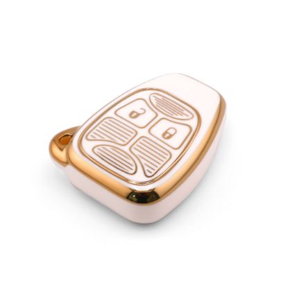 New Aftermarket Nano High Quality Cover For Chrysler Remote Key 2 Button White Color CRSL-A11J2 | Emirates Keys