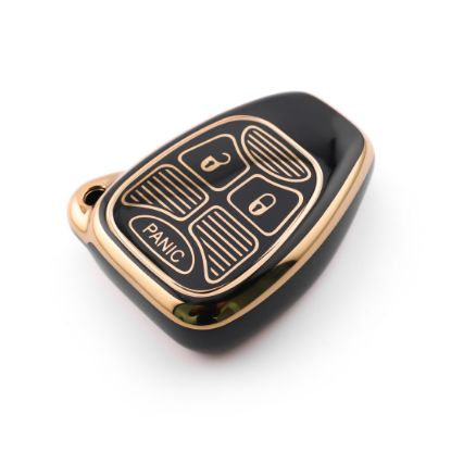 New Aftermarket Nano High Quality Cover For Chrysler Remote Key 3 Button Black Color CRSL-A11J3A | Emirates Keys