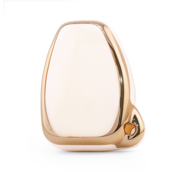 New Aftermarket Nano High Quality Cover For Chrysler Remote Key 3 Button White Color CRSL-A11J3A | Emirates Keys