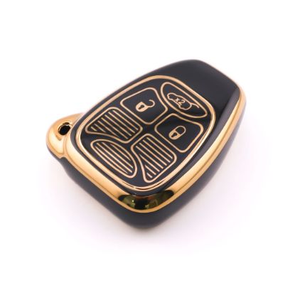 New Aftermarket Nano High Quality Cover For Chrysler Remote Key 3 Button Black Color CRSL-A11J3B | Emirates Keys