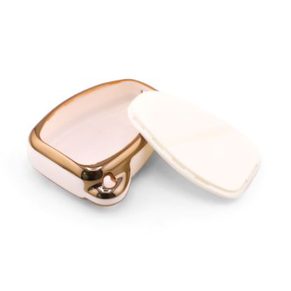 New Aftermarket Nano High Quality Cover For Chrysler Remote Key 3 Button White Color CRSL-A11J3B | Emirates Keys