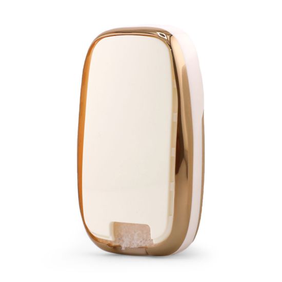 New Aftermarket Nano High Quality Cover For Chrysler Remote Key 4 Button White Color CRSL-B11J4 | Emirates Keys