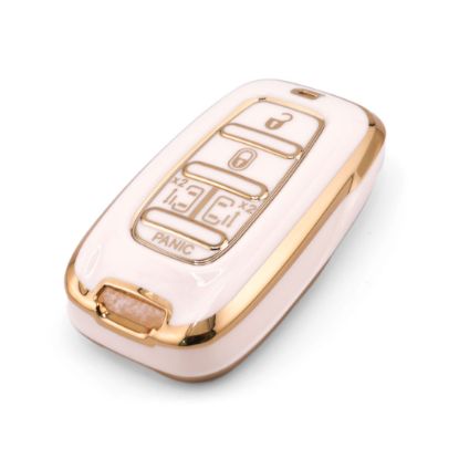 New Aftermarket Nano High Quality Cover For Chrysler Remote Key 5 Button White Color CRSL-B11J5 | Emirates Keys