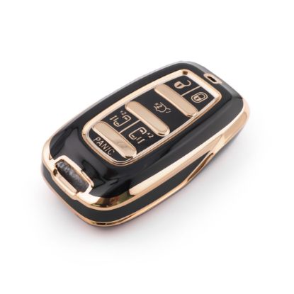 New Aftermarket Nano High Quality Cover For Chrysler Remote Key 6 Button Black Color CRSL-B11J6 | Emirates Keys