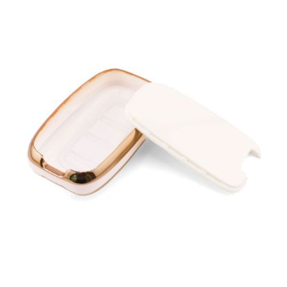 New Aftermarket Nano High Quality Cover For Chrysler Remote Key 7 Button White Color CRSL-B11J7 | Emirates Keys