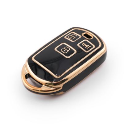 New Aftermarket Nano High Quality Cover For Kia Remote Key 3 Button Black Color KIA-R11J | Emirates Keys