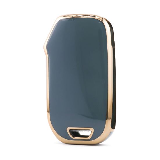 New Aftermarket Nano High Quality Cover For Kia Remote Key 4 Button Gray Color KIA-T11J4 | Emirates Keys