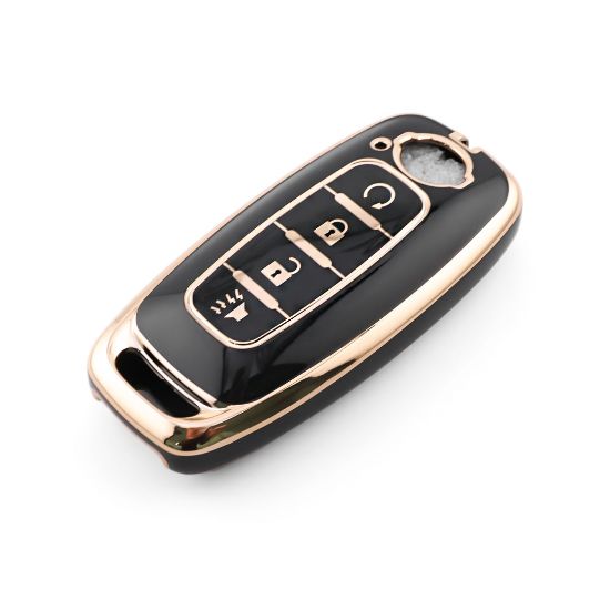 New Aftermarket Nano High Quality Cover For Nissan Remote Key 4 Button Black Color NS-C11J4A | Emirates Keys